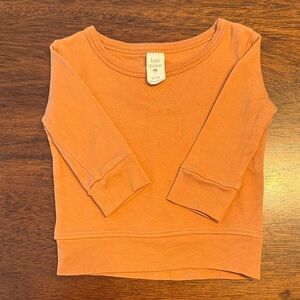 Kate Quinn Kids Terracotta Long Sleeve shirt